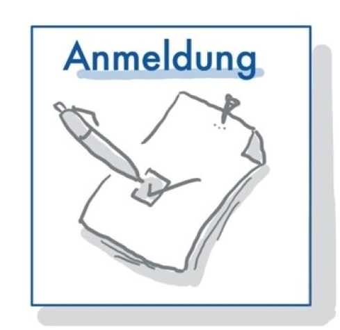 Kachel für Anmeldung